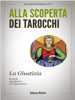 cover image of La Giustizia negli Arcani Maggiori dei Tarocchi